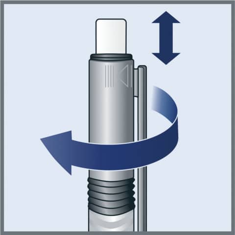 Portamine a scatto Staedtler triplus micro 774 0,5 mm 774 25